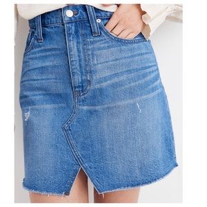 Madewell A-line Demin MiniSkirt NWT Size 26
